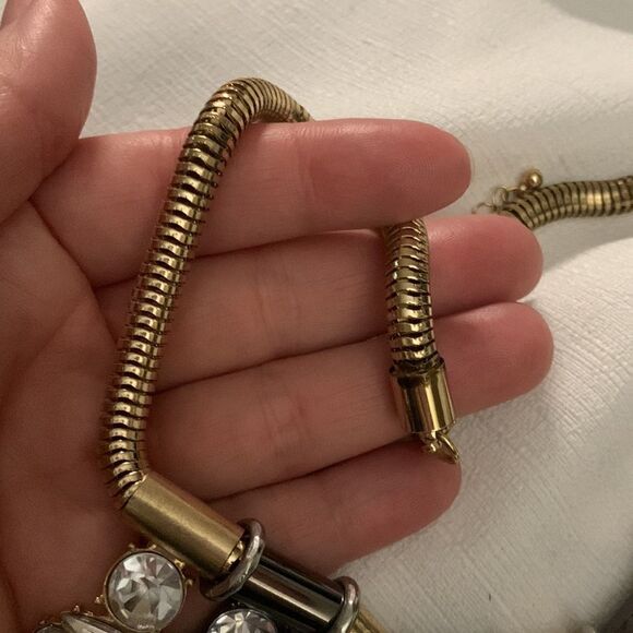 Vintage Chain Link Statement necklace - Picture 14 of 14